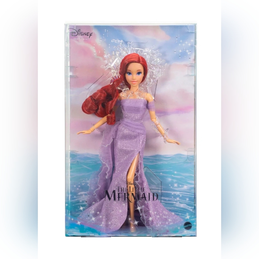 Mattel Disney Collector Ariel The Little Mermaid Doll Movie 35th Anniversaary